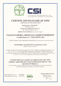 Infissi in Legno